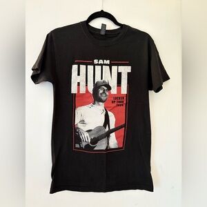 Black Sam Hunt Tour T-Shirt